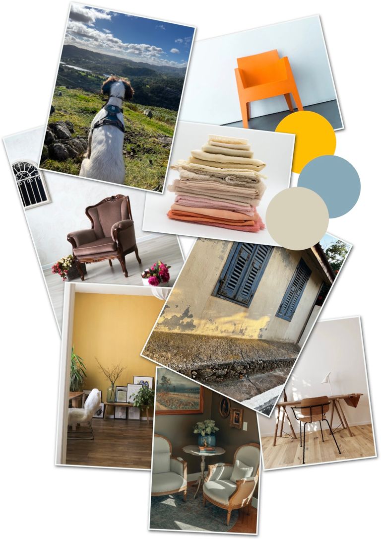 Interior Design Concept Inspiration Board
